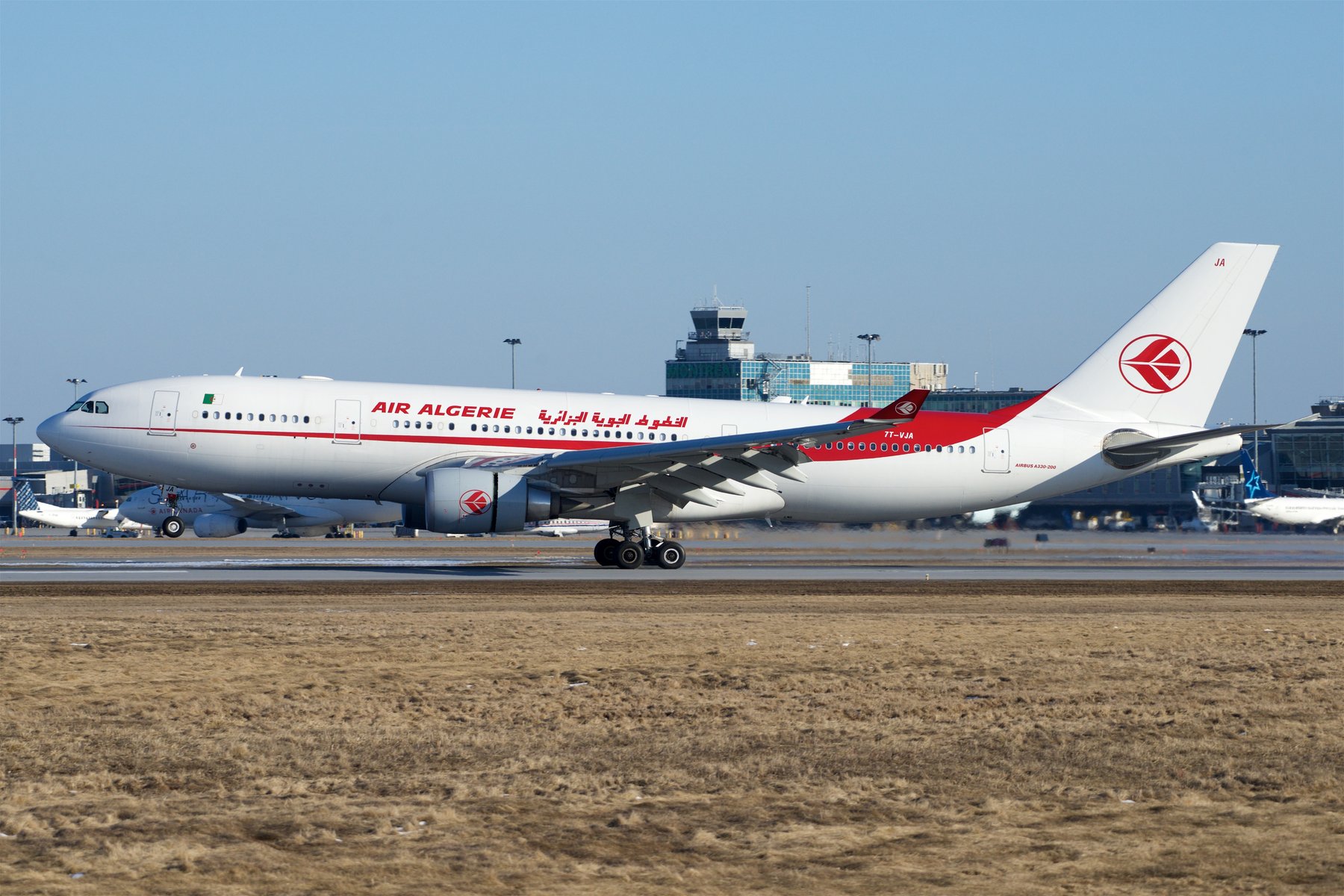 Air Algérie Airbus A330 on the runway