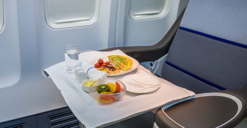 Onboard catering service